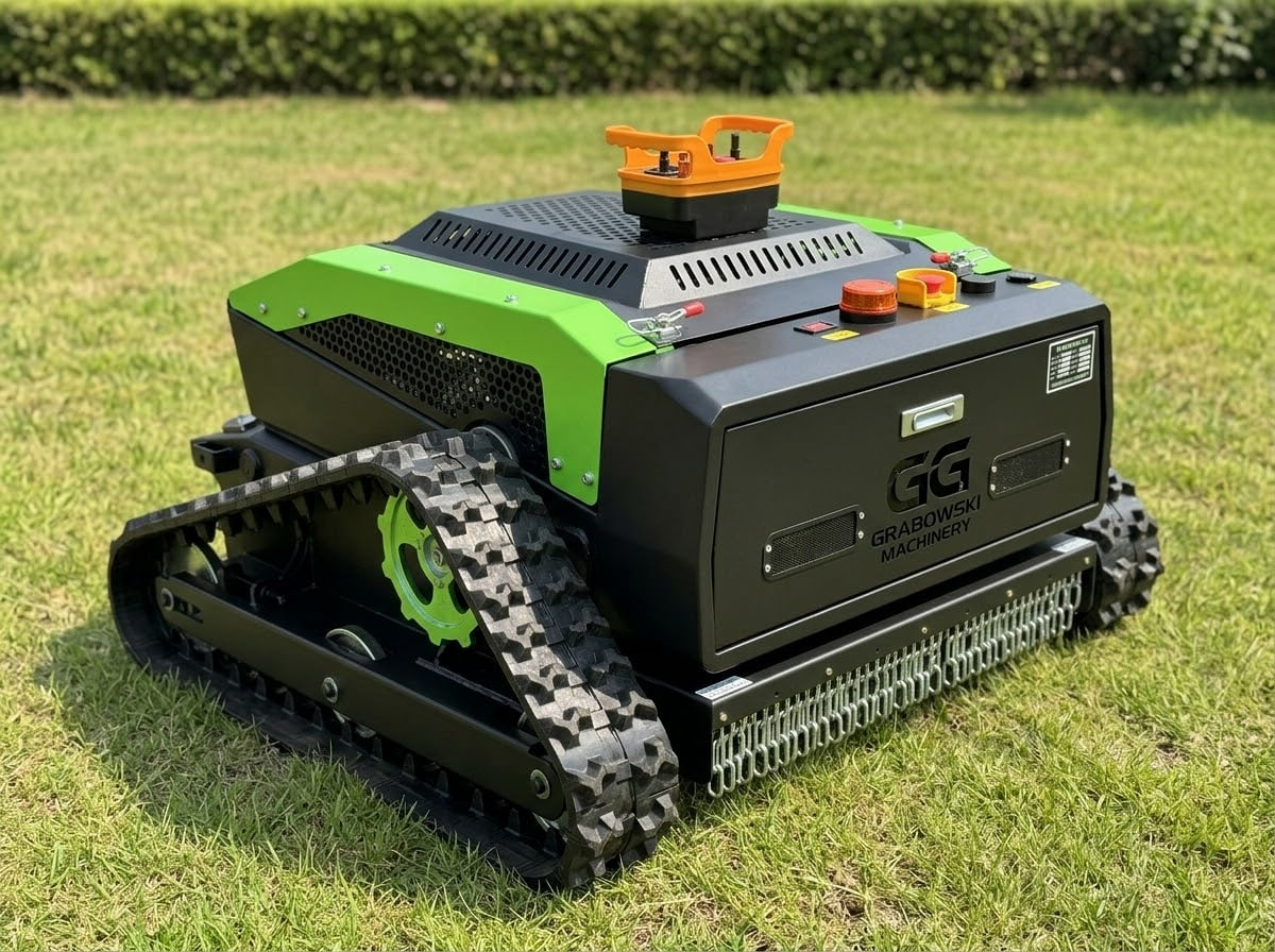 GR 700 Alpin von hinten mit Warnleuchte